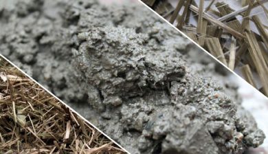 Agregado de basalto en hormigón
